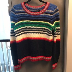 American eagle colorful wool sweater
